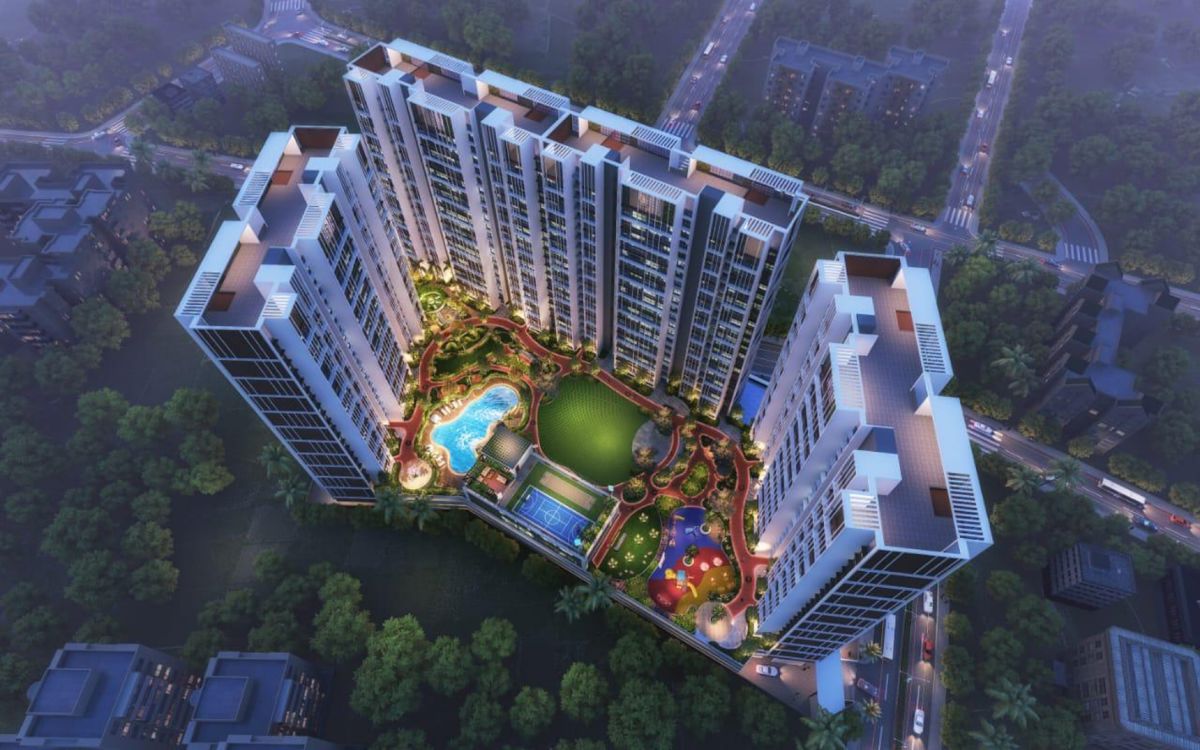 1 BHK 383 Sq.Ft. Apartment in Shree Sai Ayaana