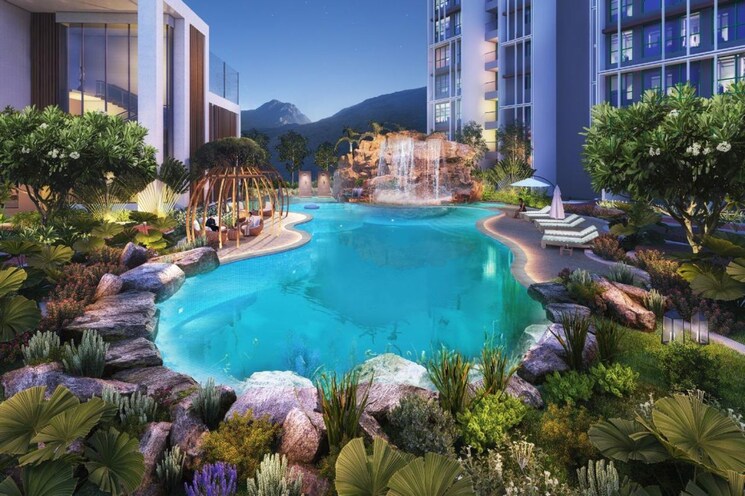 Swimming Pool, shree-sai-ayaana 1 Bedroom 383 Sq.Ft. Apartment In Taloja Sector 26 Navi Mumbai 9909153