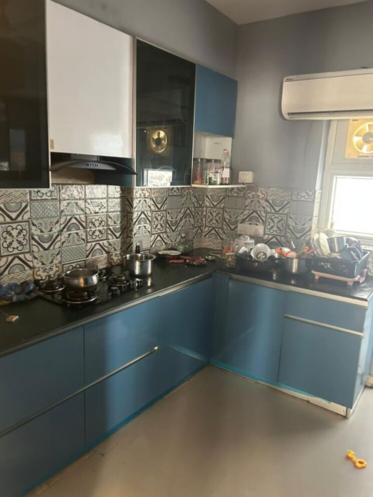 Kitchen, spaze-privvy-the-address 3 Bedroom 2105 Sq.Ft. Apartment In Hayatpur Gurgaon 9909183