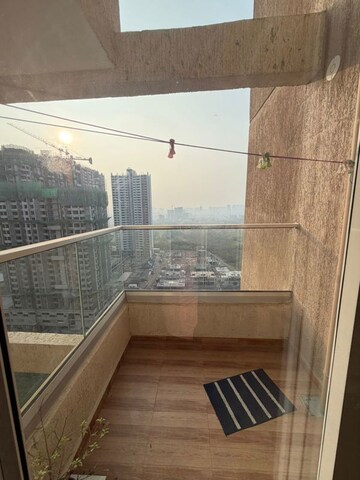 Balcony in 2 BHK Apartment at VTP Cygnus, Kharadi – for Rent