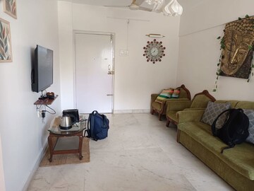 Living Room in 1 BHK Apartment at Savita Chhaya CHS, Bandra West – for Rent
