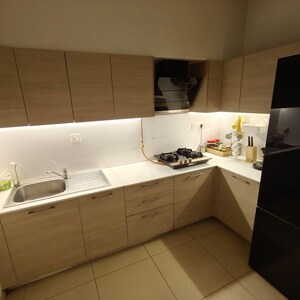 Bathroom in 2 BHK Apartment at Bhartiya Nikoo Homes Phase 2, Kannur – for Rent