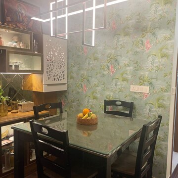 Kitchen in 2 BHK Apartment at Bhartiya Nikoo Homes Phase 2, Kannur – for Rent