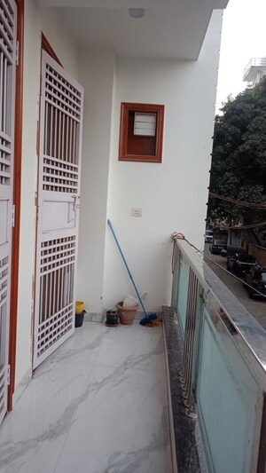 Balcony in 3 BHK Builder Floor at Vasant Kunj – for Rent