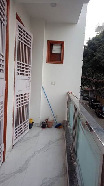 Balcony in 3 BHK Builder Floor at Vasant Kunj – for Rent