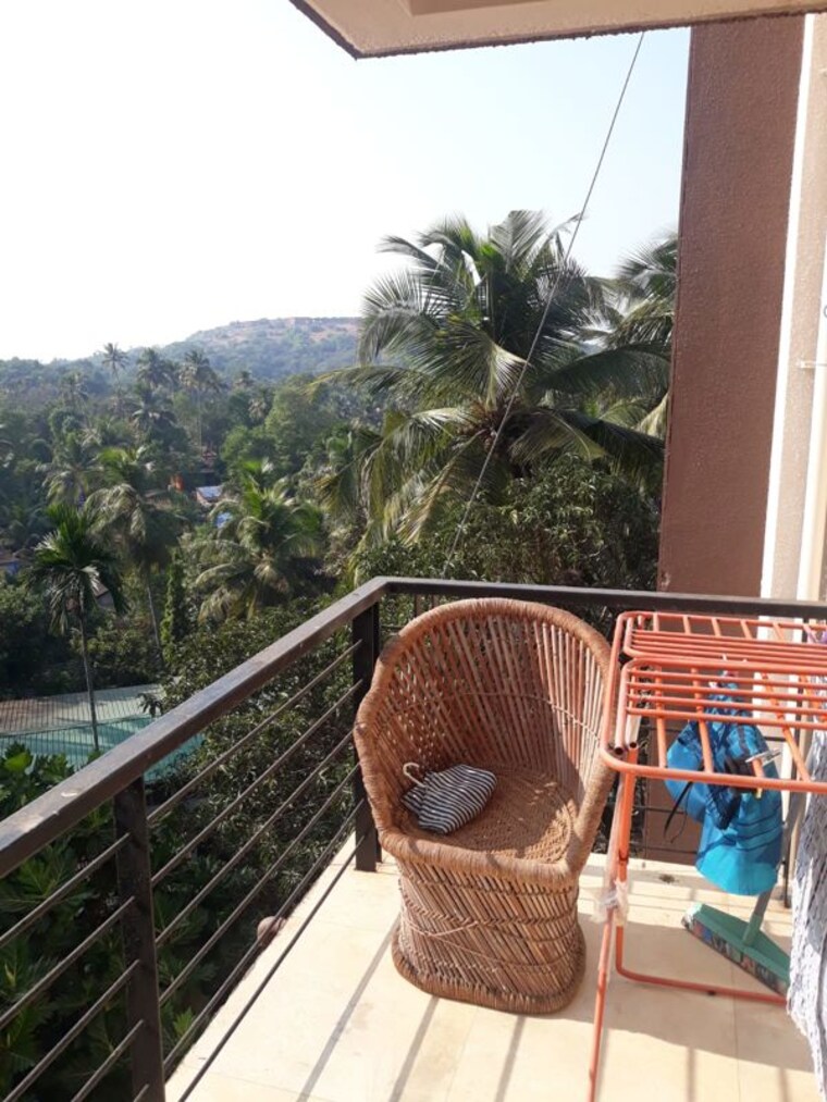 Balcony, chapora 1 Bedroom 750 Sq.Ft. Apartment In Chapora Goa 9909316