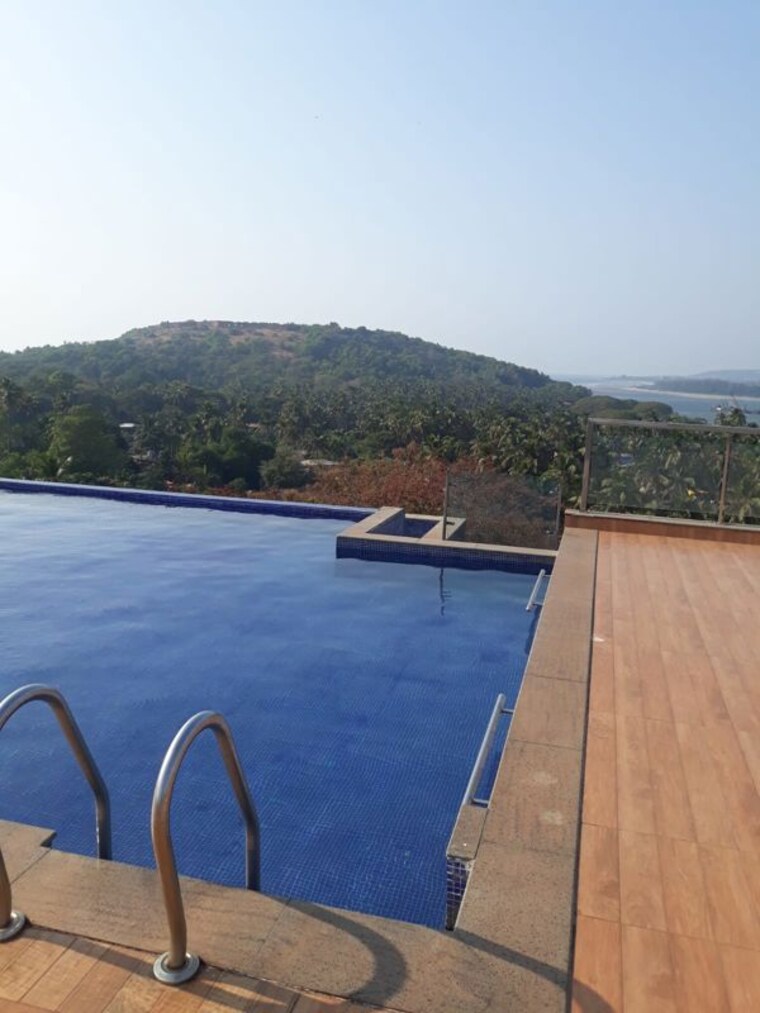 Swimming Pool, chapora 1 Bedroom 750 Sq.Ft. Apartment In Chapora Goa 9909316