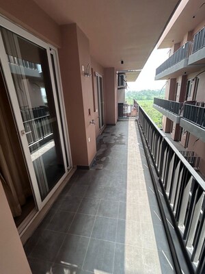 Balcony in 3 BHK Apartment at SAV Gulnaar Meadows, Ambala Highway – for Rent