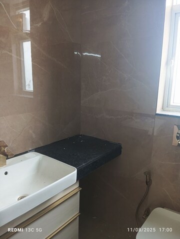 Bathroom in 3 BHK Apartment at Smart World Orchard, Sector 61 – for Rent