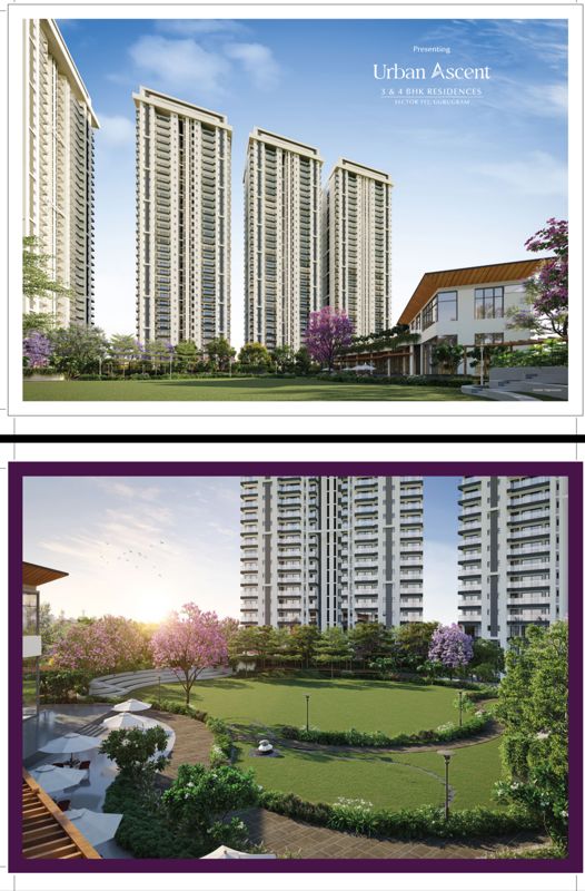 2.5 BHK + Pooja Room,Servant Room Apartment For Sale in Emaar Urban Ascent