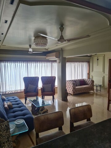Living Room in 3.5 BHK Apartment at Montana CHS, Andheri West – for Rent