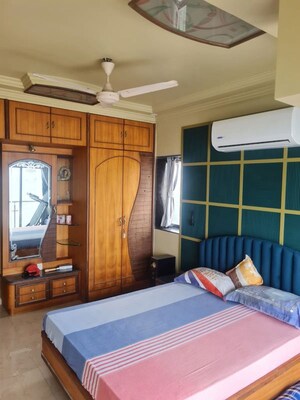 Living Room in 3.5 BHK Apartment at Montana CHS, Andheri West – for Rent