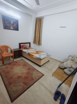 Living Room in 3 BHK Builder Floor at Saket – for Rent