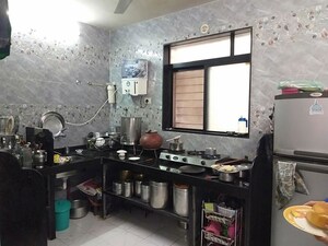 Kitchen in 1 RK Apartment at Parmar Residency, Kondhwa – for Rent