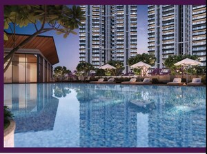 Swimming Pool in 3 BHK Apartment at Emaar Urban Ascent, Sector 112 – for Sale