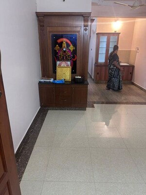 Living Room in 3 BHK Apartment at Sai Patham Towers, Nagavara – for Rent