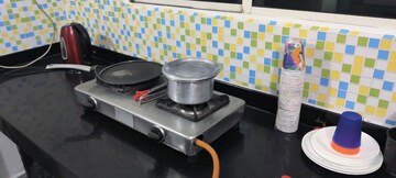 Kitchen in 2 BHK Apartment at Clover Center, Camp – for Rent