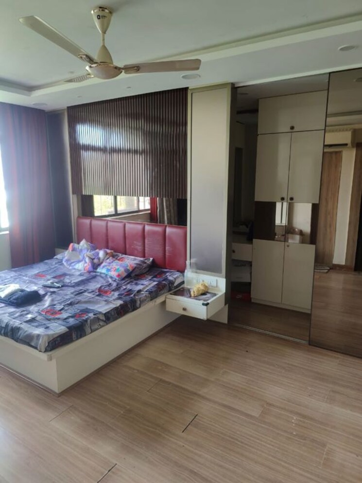 Bedroom, om-utopia 3 Bedroom 2450 Sq.Ft. Apartment In Wanowrie Pune 9187729