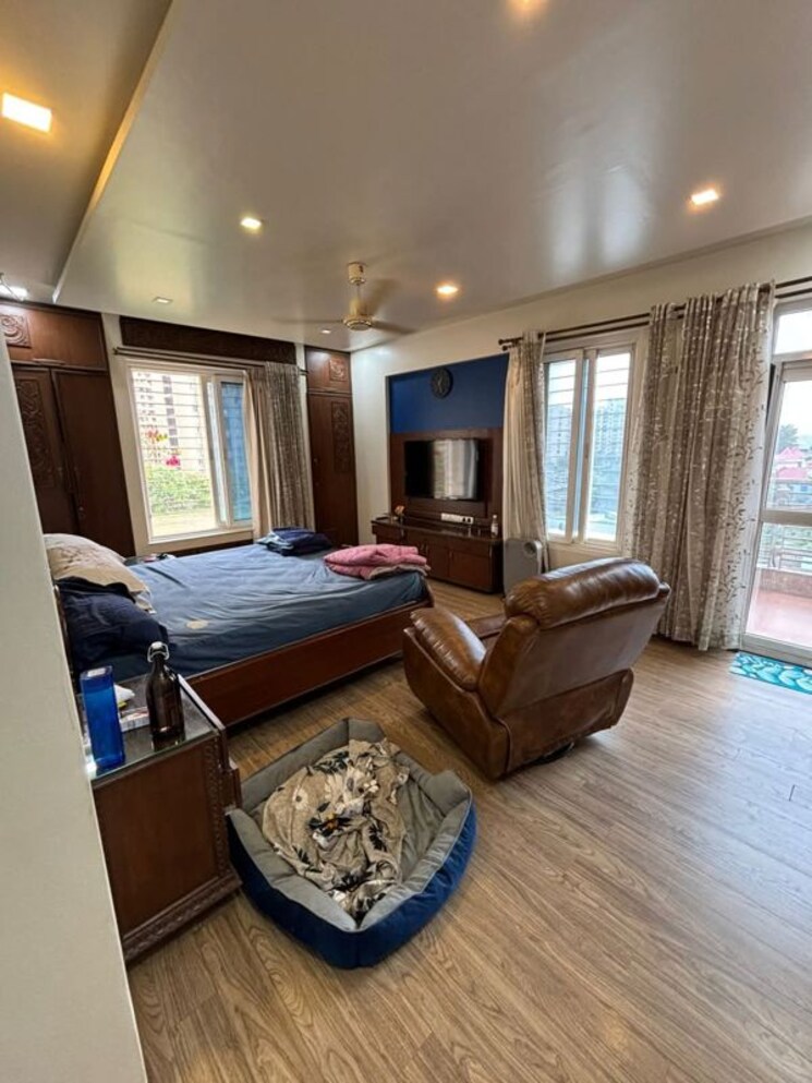 Living Room, nyati-wind-chimes 3 Bedroom 2385 Sq.Ft. Apartment In Undri Pune 9088603