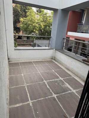 Balcony in 3.5 BHK Apartment at Kharadi – for Rent