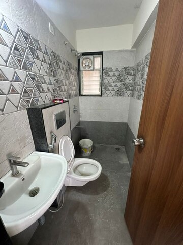 Bathroom in 2 BHK Apartment at Atrium Skyward, Undri – for Rent