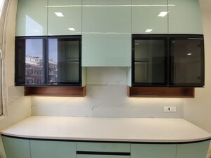 Kitchen in 3 BHK Builder Floor at Gms Road – for Sale