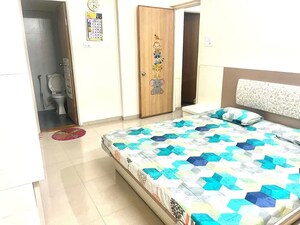 Bedroom in 2 BHK Apartment at Kumar Palmcrest, Pisoli – for Sale