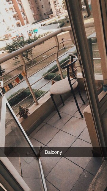 Balcony in 4 BHK Apartment at 3C Lotus 300, Sector 107 – for Sale