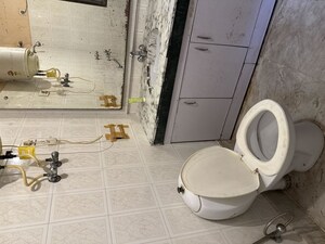 Bathroom in 3.5 BHK Apartment at Dwarka – for Rent