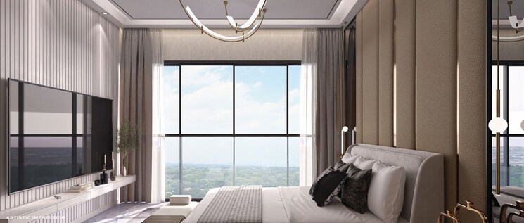 Bedroom, signature-global-sarvam 3 Bedroom 1815 Sq.Ft. Apartment In Sector 37d Gurgaon 9909707