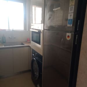 Bathroom in 2 BHK Apartment at Hiranandani Highland, Powai – for Rent