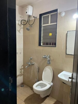 Bathroom in 2 BHK Apartment at Nyati Ebony, Undri – for Rent