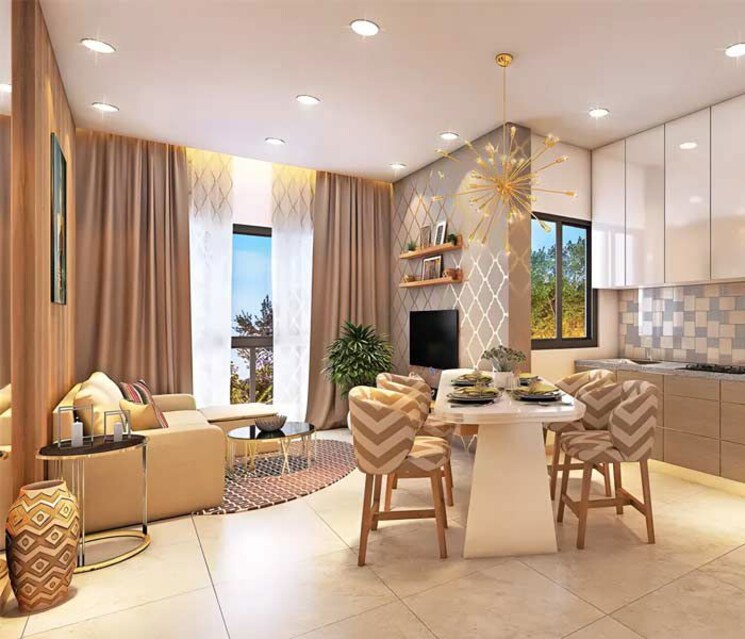 Living Room, sai-yashaskaram 2 Bedroom 710 Sq.Ft. Apartment In Kharghar Navi Mumbai 9909765