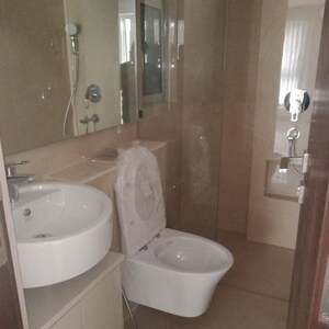 Bathroom in 2 BHK Apartment at Hiranandani Highland, Powai – for Rent