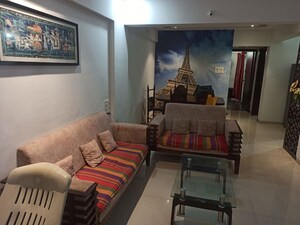 Living Room in 2 BHK Apartment at Parklane Urbanjoy Wing A, Sus – for Rent