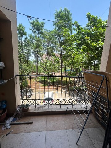 Balcony in 1 BHK Apartment at Bramha Avenue, Kondhwa – for Rent