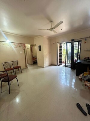Living Room in 1 BHK Apartment at Bramha Avenue, Kondhwa – for Rent