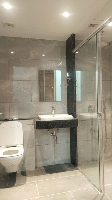 Bathroom in 4 BHK Apartment at Rustomjee Crown, Prabhadevi – for Rent