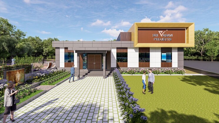 Exterior View, nimz-county  1400 Sq.Ft. Plot In Kamkole Hyderabad 9909781