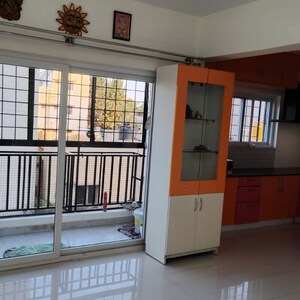 Living Room in 2.5 BHK Apartment at Ksr Cordelia, Rachenahalli – for Rent