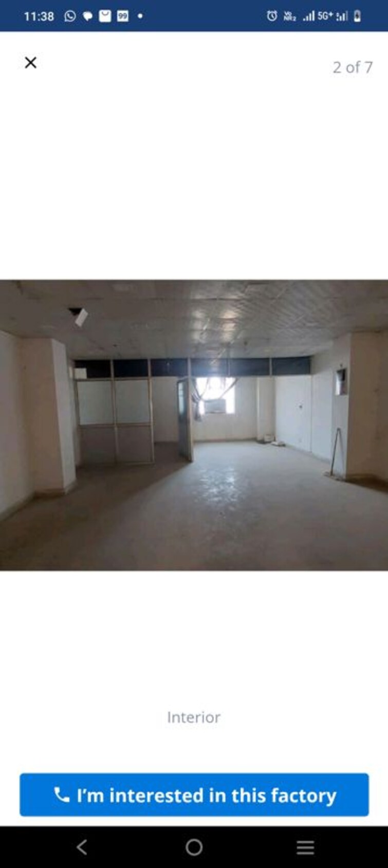 Room, sector 69 Commercial Warehouse 450 Sq.Mt. In Sector 69 Faridabad 9909962