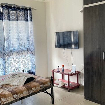 Living Room in 2.5 BHK Apartment at Bhartiya Nikoo Homes, Kannur – for Rent