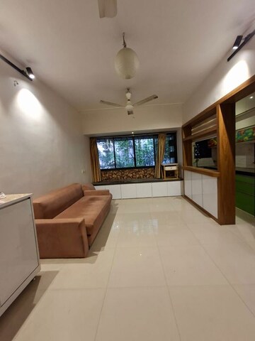Living Room in 1.5 BHK Apartment at Bhushan Park View CHS, Borivali West – for Rent
