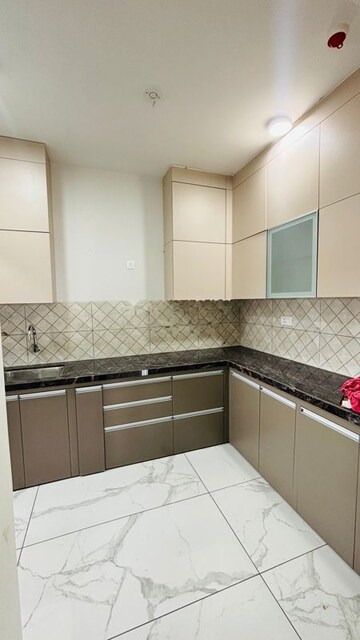 Kitchen in 3 BHK Apartment at Rahul Downtown, Punawale – for Rent