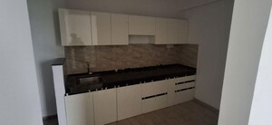 Kitchen in 3 BHK Apartment at Rahul Downtown, Punawale – for Rent