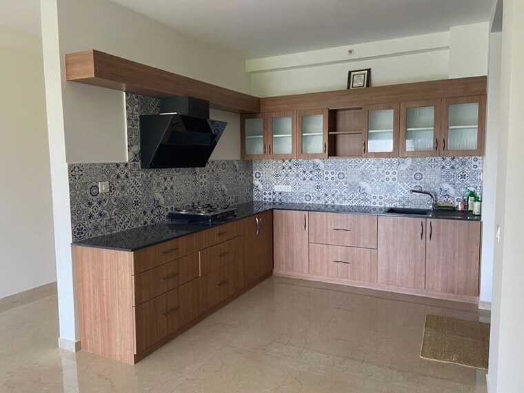 Kitchen, capstone-life-flowing-tree 3 Bedroom 1709 Sq.Ft. Apartment In Allalasandra Bangalore 9910096
