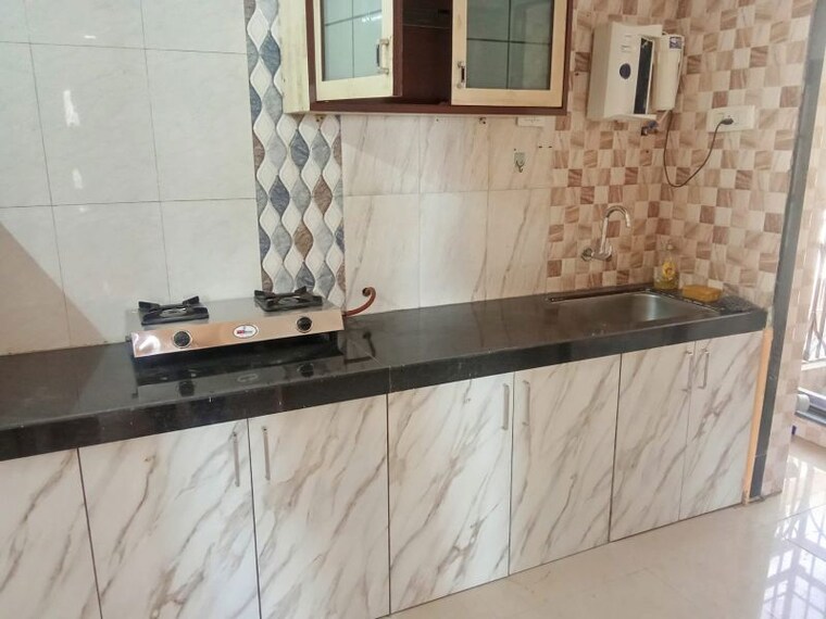 Kitchen, hi-tech-castle 3 Bedroom 1500 Sq.Ft. Apartment In Ulwe Navi Mumbai 9910143