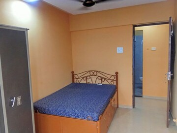 Bedroom in 3 BHK Apartment at Hi Tech Castle, Ulwe – for Rent