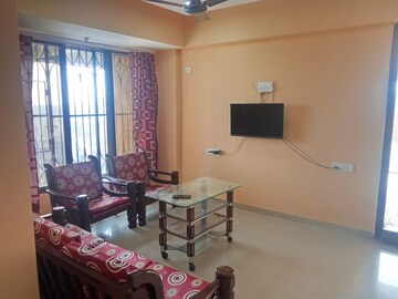 Living Room in 3 BHK Apartment at Hi Tech Castle, Ulwe – for Rent