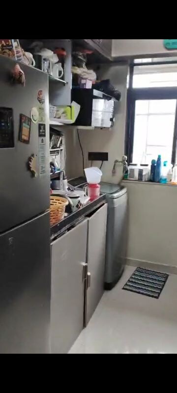 Kitchen in 1 BHK Apartment at Vini Vista, Goregaon West – for Sale